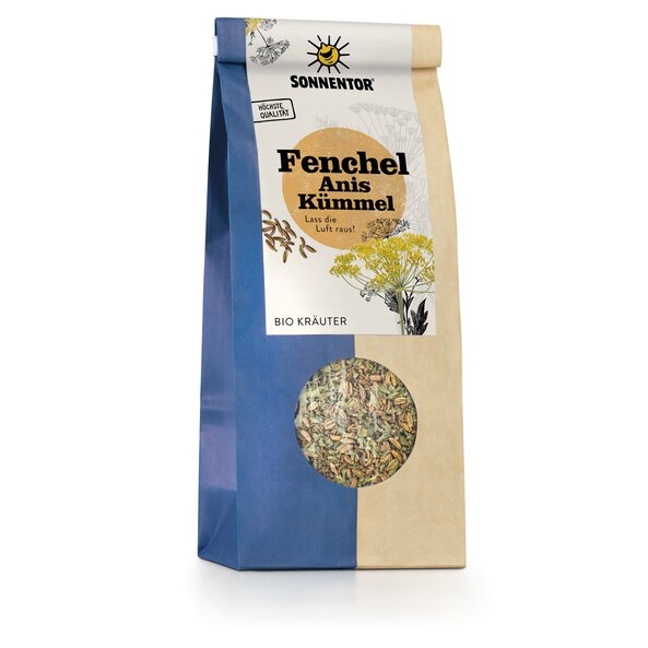 Fenchel-Anis-Kümmel lose bio 150 g