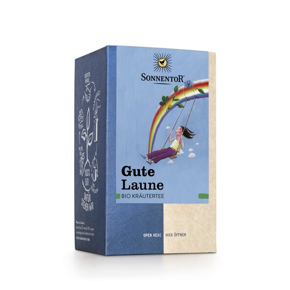 Gute Laune Kräutertee kbA, Aufgussb. Spender | © SONNENTOR